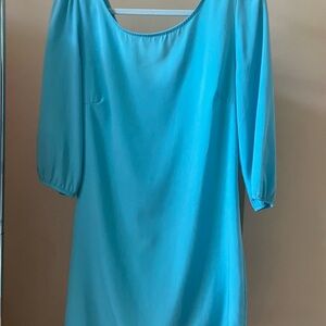 Maude Women's Mini Dress in Vibrant Blue